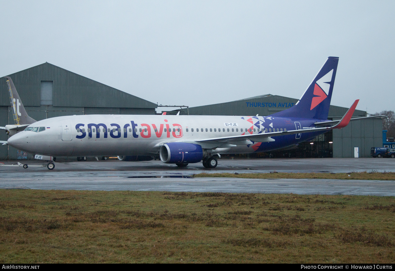 Aircraft Photo of EI-FJE | Boeing 737-8JP | Smartavia | AirHistory.net #196495