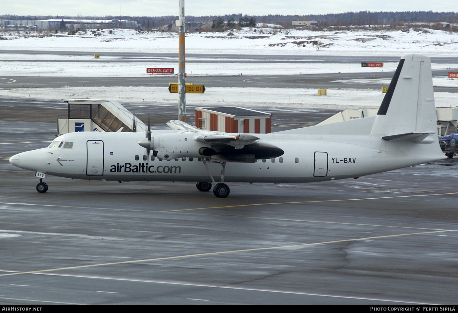 Aircraft Photo of YL-BAV | Fokker 50 | AirBaltic | AirHistory.net #196501