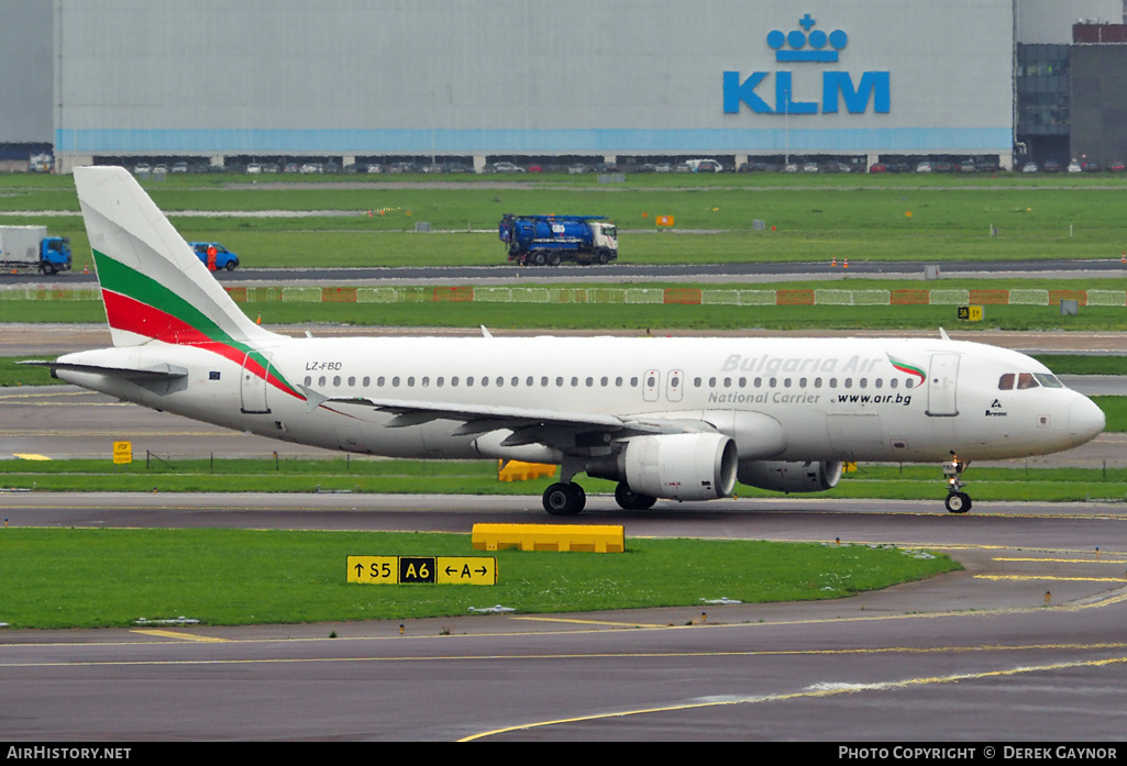 Aircraft Photo of LZ-FBD | Airbus A320-214 | Bulgaria Air | AirHistory.net #196510