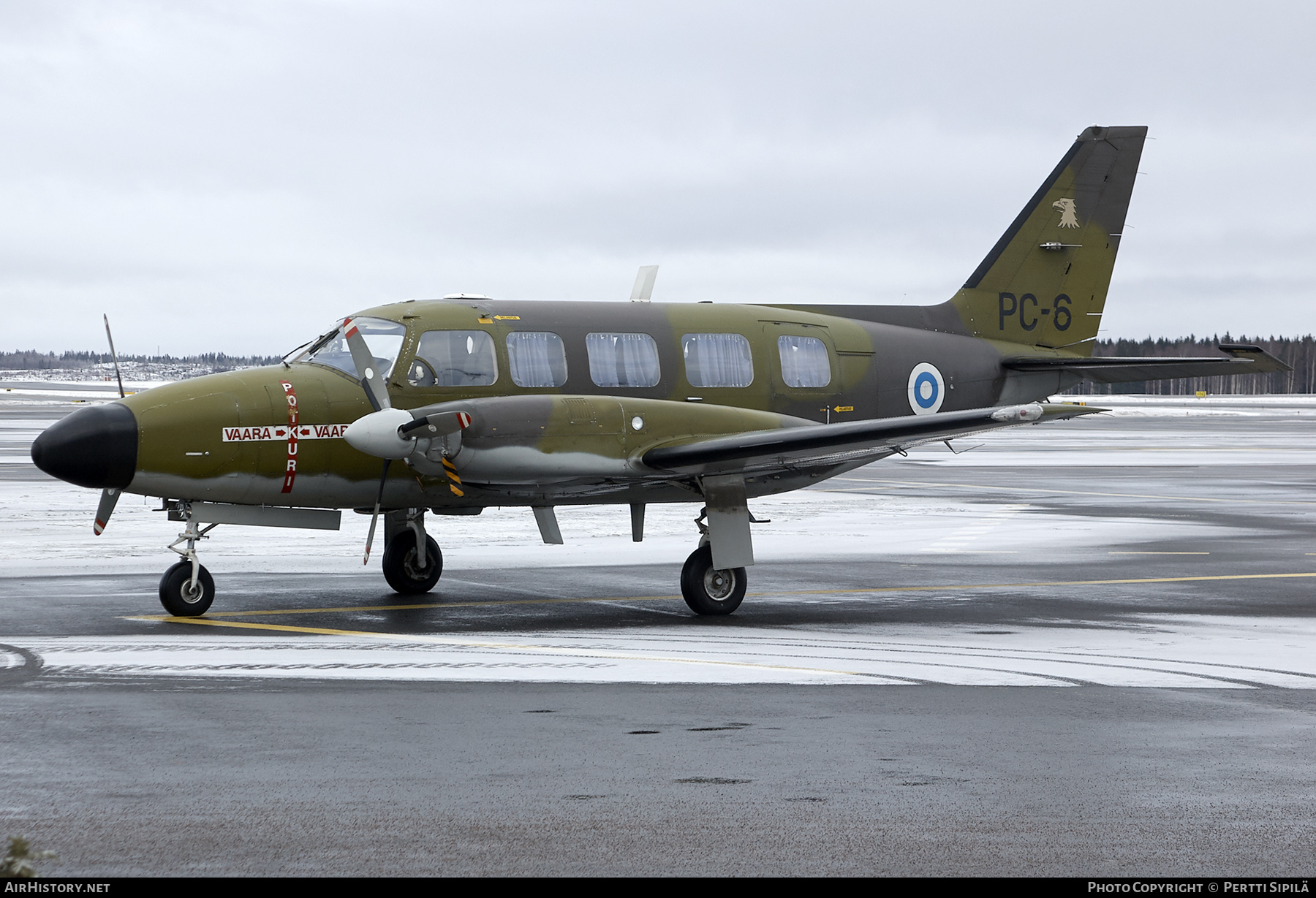 Aircraft Photo of PC-6 | Piper PA-31-350 Chieftain | Finland - Air Force | AirHistory.net #196515
