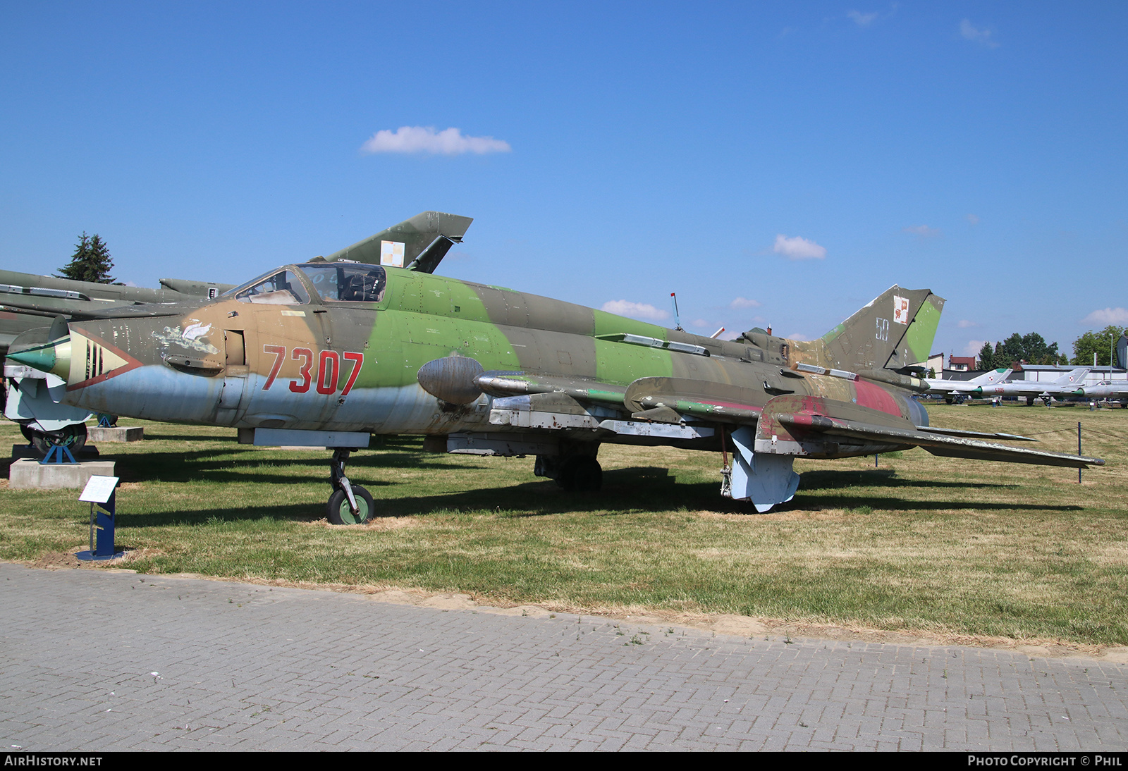 Aircraft Photo of 7307 | Sukhoi Su-22M4 | Poland - Air Force | AirHistory.net #196523