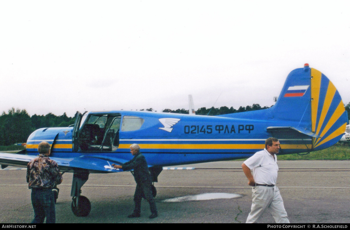Aircraft Photo of FLARF 02145 / 02145 ФЛA РФ | Yakovlev Yak-18T | Myachkovo Aero Club | AirHistory.net #196526