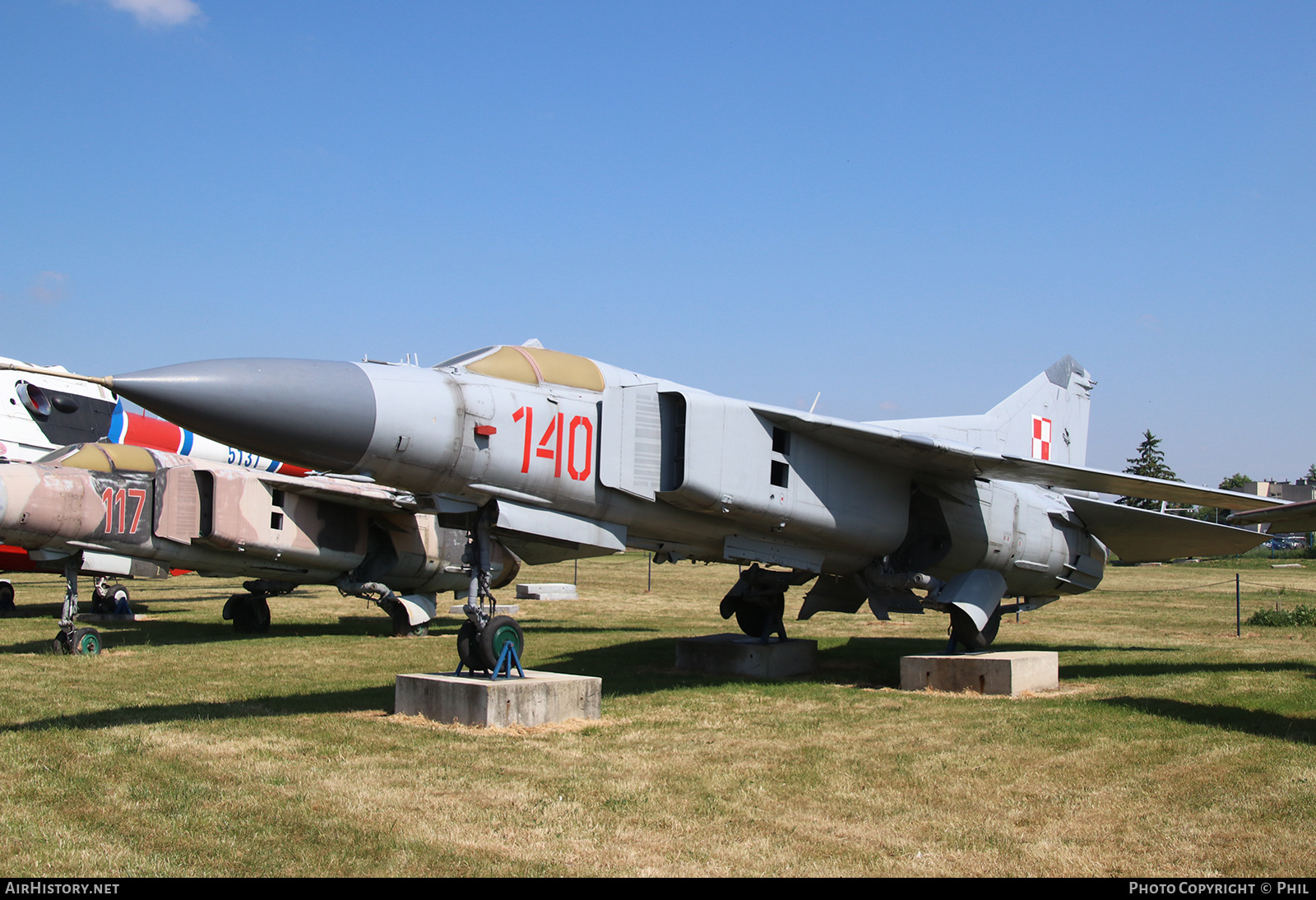Aircraft Photo of 140 | Mikoyan-Gurevich MiG-23MF | Poland - Air Force | AirHistory.net #196529