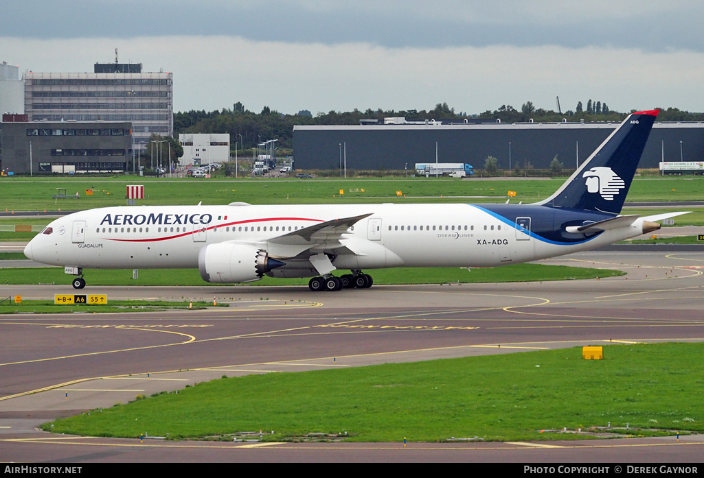 Aircraft Photo of XA-ADG | Boeing 787-9 Dreamliner | AeroMéxico | AirHistory.net #196559