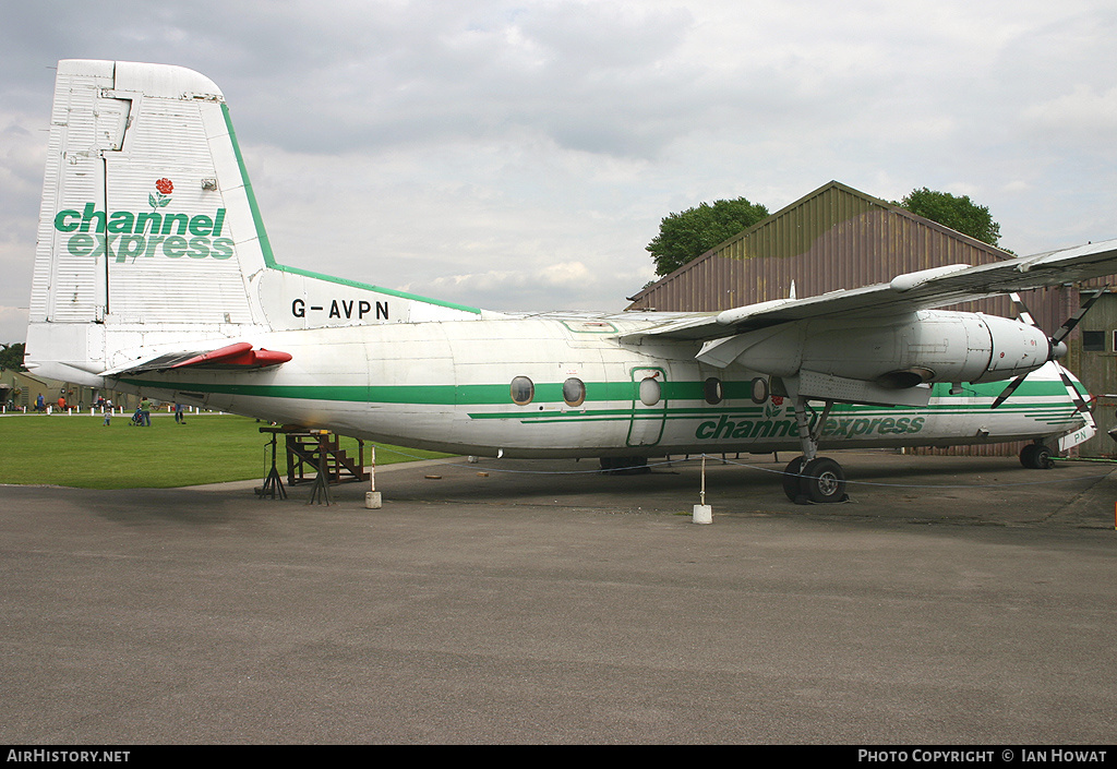 Aircraft Photo of G-AVPN | Handley Page HPR-7 Herald 213 | Channel Express | AirHistory.net #196566