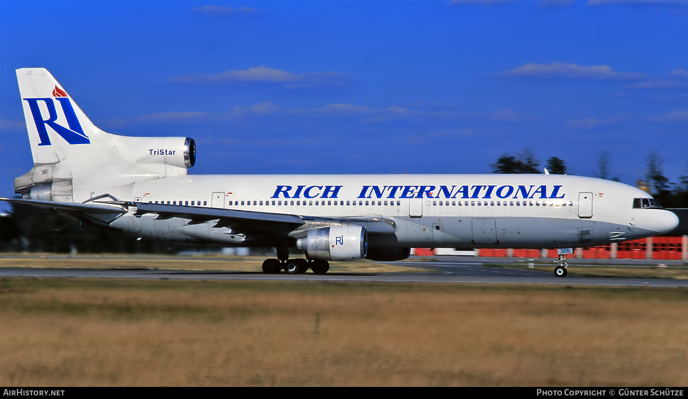 Aircraft Photo of N305GB | Lockheed L-1011-385-1 TriStar 1 | Rich International Airways | AirHistory.net #196568