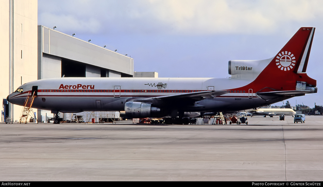 Aircraft Photo of N10112 | Lockheed L-1011-385-1-15 TriStar 100 | AeroPeru | AirHistory.net #196569