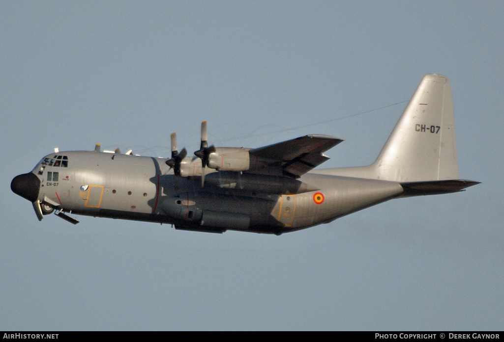 Aircraft Photo of CH-07 | Lockheed C-130H Hercules | Belgium - Air Force | AirHistory.net #196581