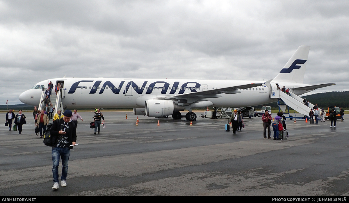 Aircraft Photo of OH-LZE | Airbus A321-211 | Finnair | AirHistory.net #196592