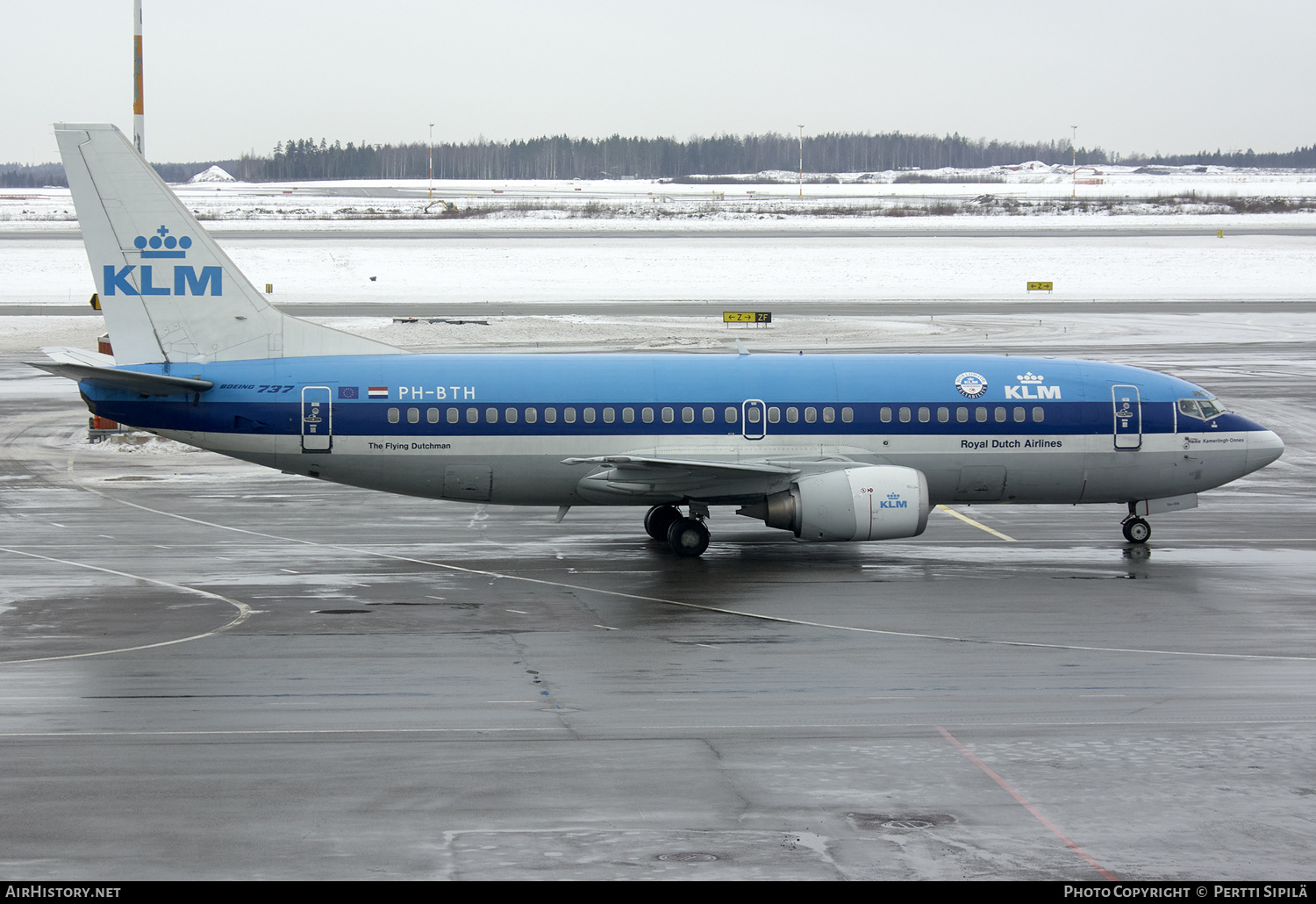 Aircraft Photo of PH-BTH | Boeing 737-306 | KLM - Royal Dutch Airlines | AirHistory.net #196595