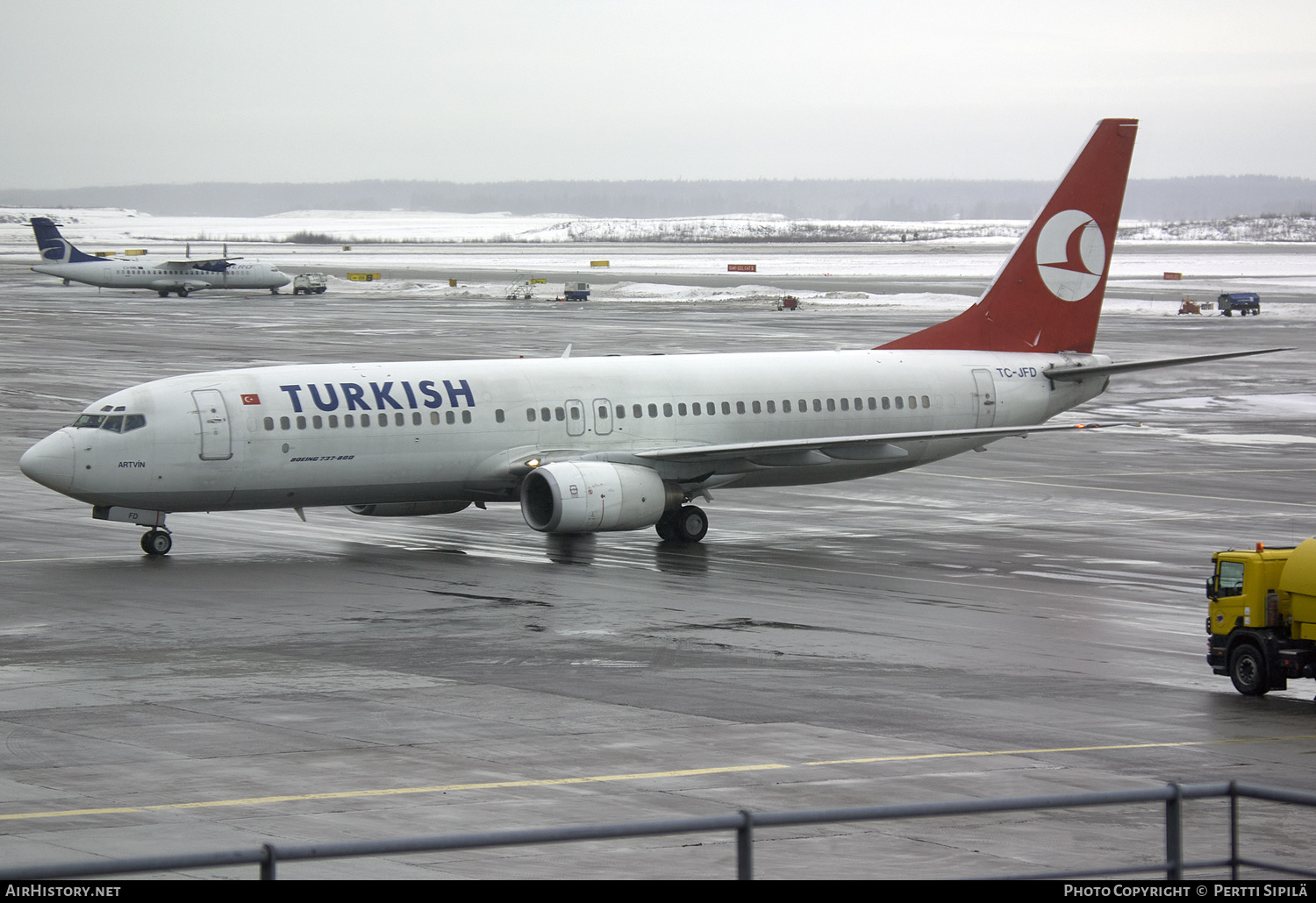 Aircraft Photo of TC-JFD | Boeing 737-8F2 | Turkish Airlines | AirHistory.net #196597