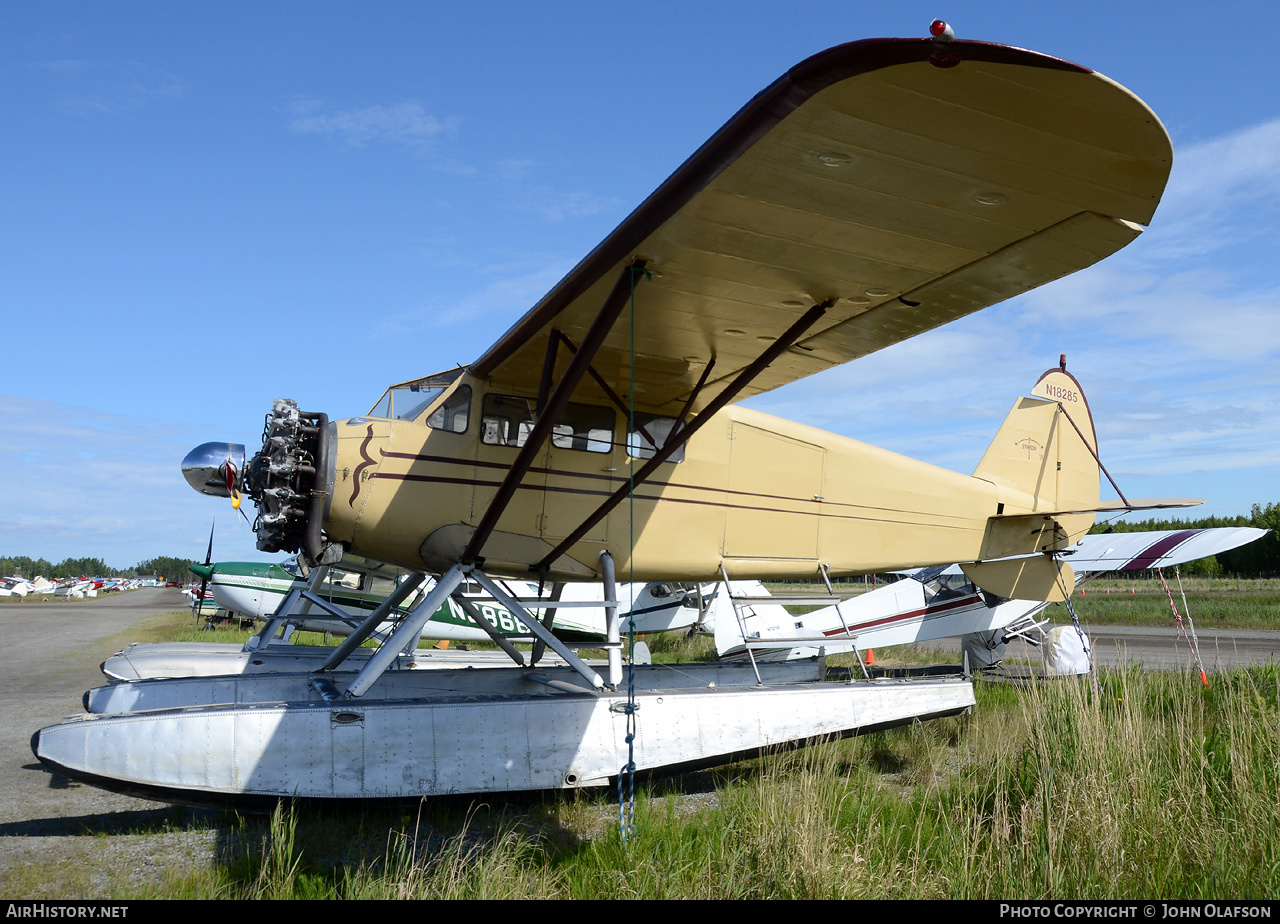 Aircraft Photo of N18285 | Stinson S Junior | AirHistory.net #196599