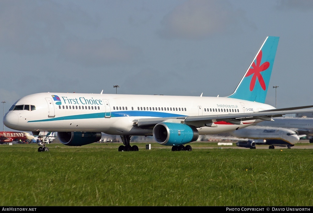 Aircraft Photo of G-OOBE | Boeing 757-28A | First Choice Airways | AirHistory.net #196607