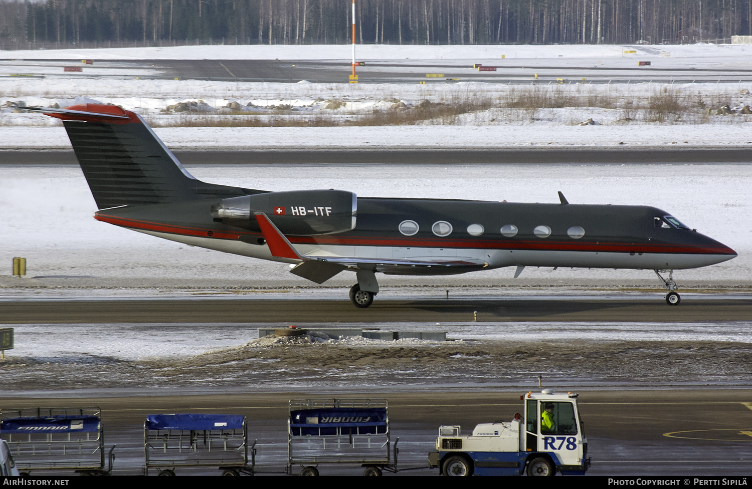 Aircraft Photo of HB-ITF | Gulfstream Aerospace G-IV Gulfstream IV-SP | AirHistory.net #196615