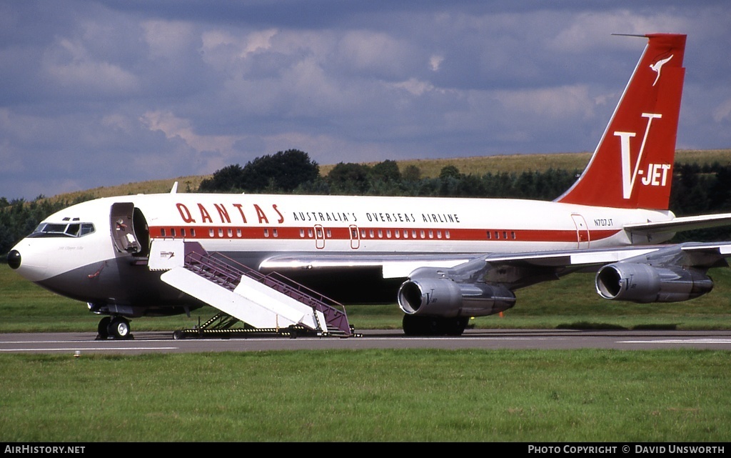 Aircraft Photo of N707JT | Boeing 707-138B | Qantas | AirHistory.net #196619