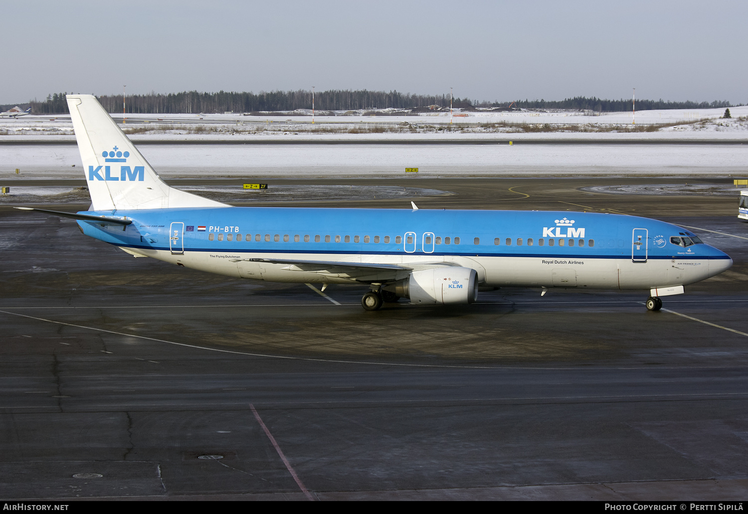 Aircraft Photo of PH-BTB | Boeing 737-406 | KLM - Royal Dutch Airlines | AirHistory.net #196621