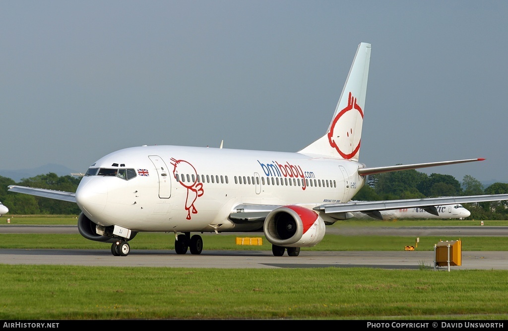 Aircraft Photo of G-BYZJ | Boeing 737-3Q8 | Bmibaby | AirHistory.net #196633