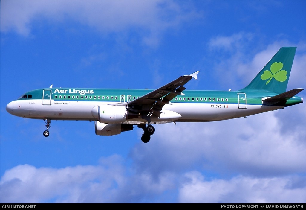 Aircraft Photo of EI-CVD | Airbus A320-214 | Aer Lingus | AirHistory.net #196640