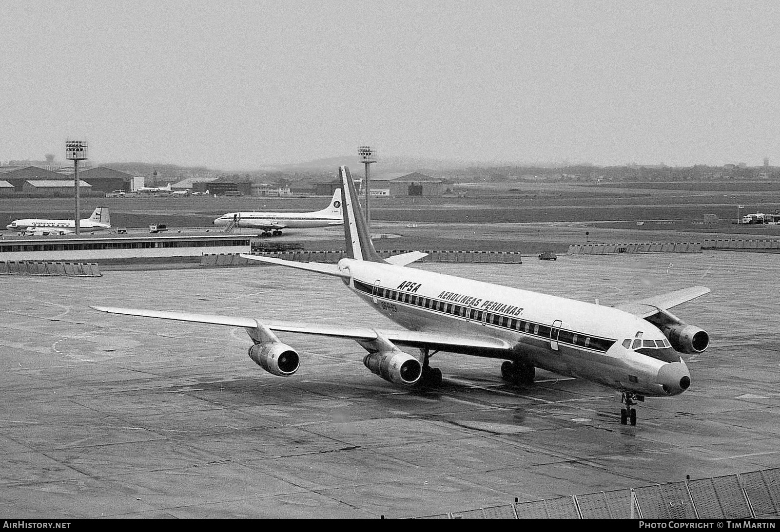 Aircraft Photo of OB-R-931 | Douglas DC-8-52 | APSA - Aerolineas Peruanas | AirHistory.net #196651