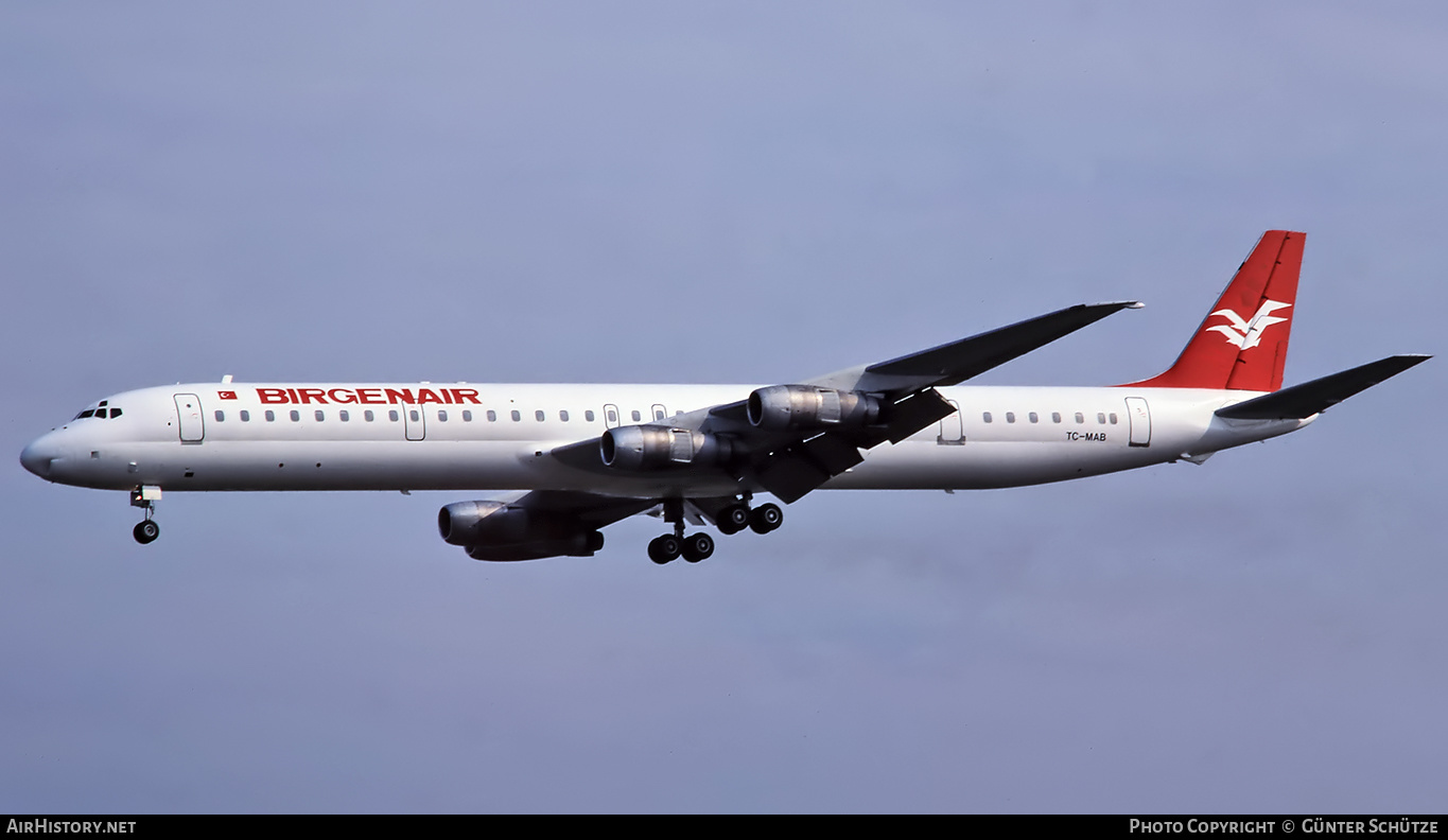 Aircraft Photo of TC-MAB | McDonnell Douglas DC-8-61 | Birgenair | AirHistory.net #196655