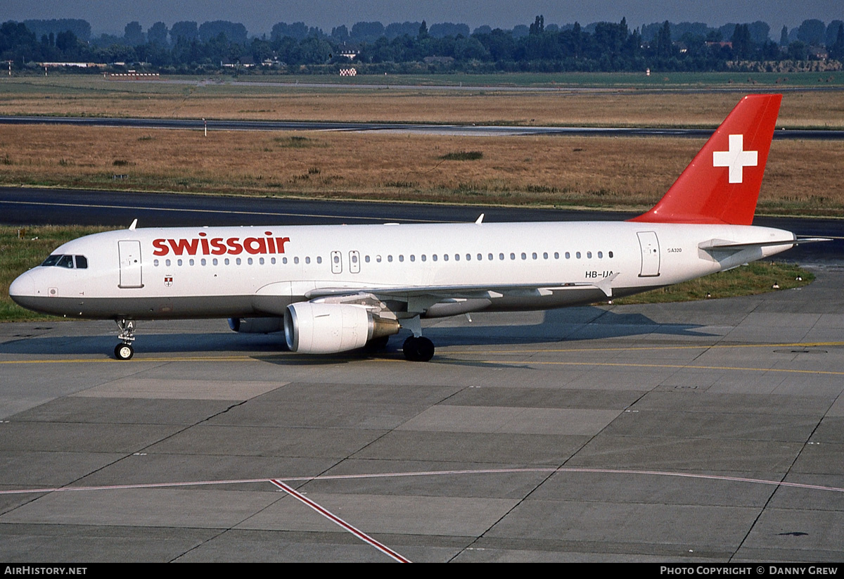 Aircraft Photo of HB-IJA | Airbus A320-214 | Swissair | AirHistory.net #196667