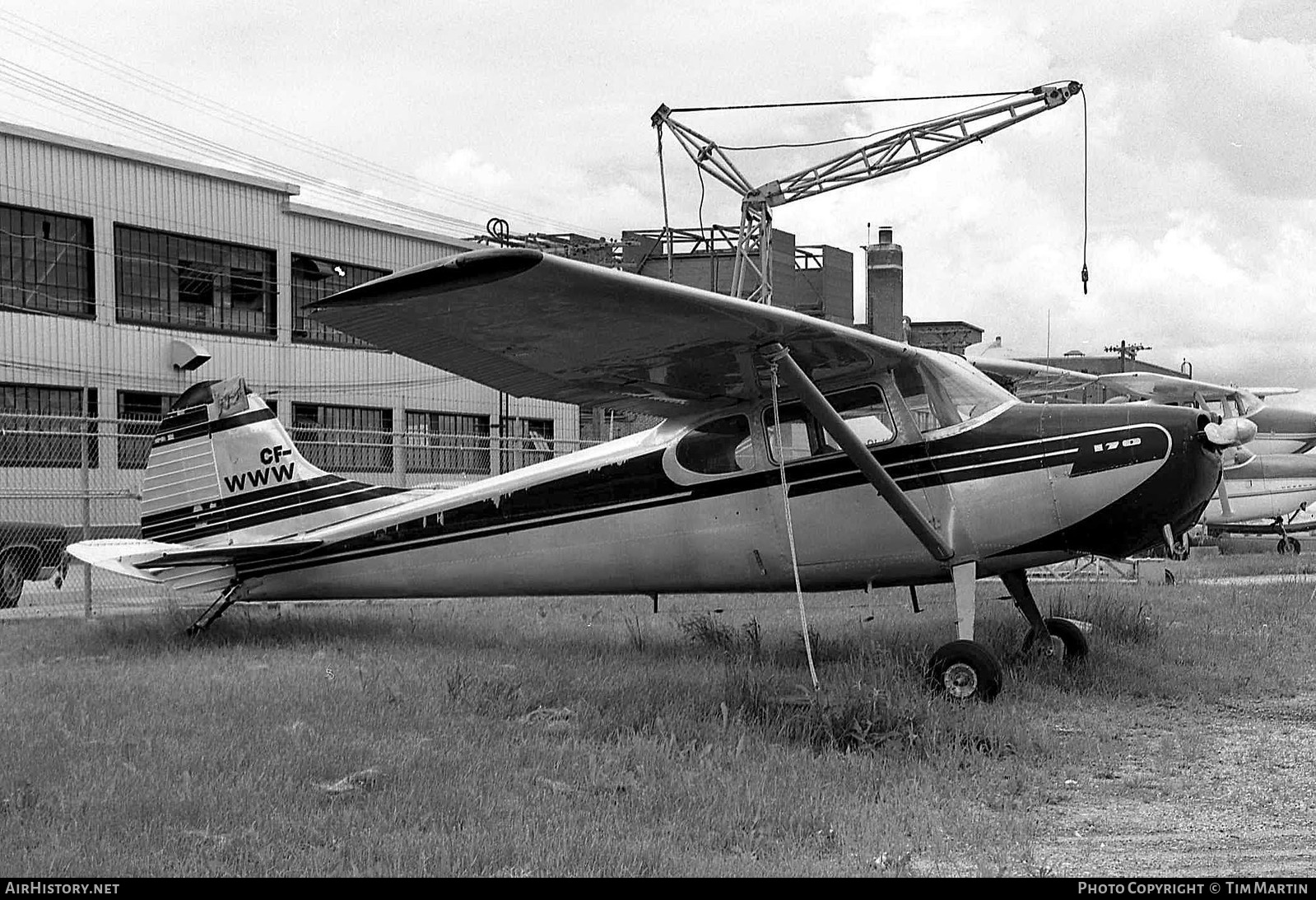 Aircraft Photo of CF-WWW | Cessna 170B | AirHistory.net #196673