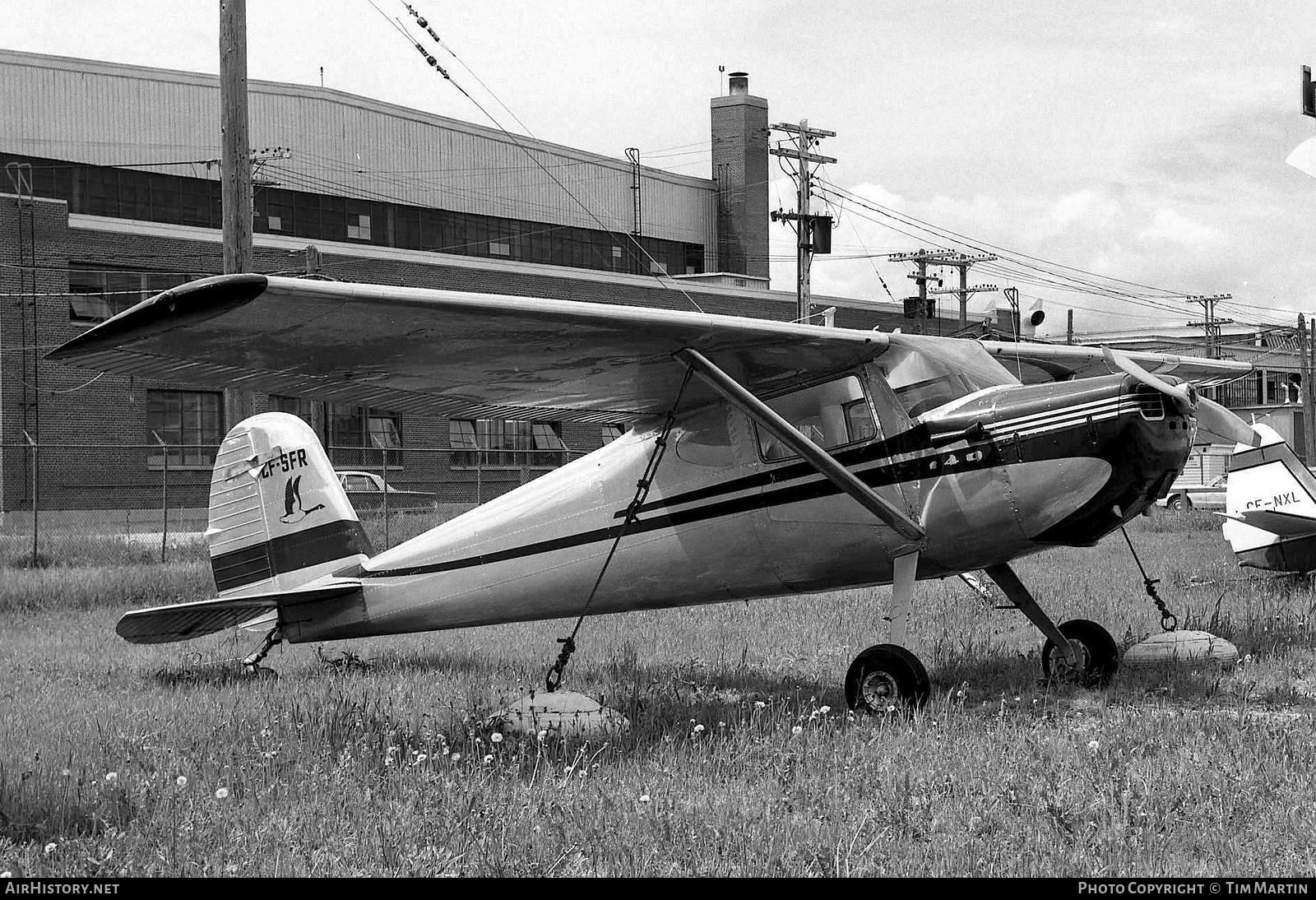 Aircraft Photo of CF-SFR | Cessna 140A | AirHistory.net #196679