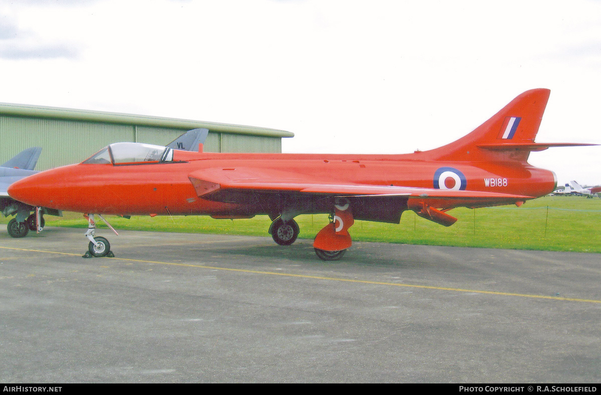 Aircraft Photo of G-BZPC / WB188 | Hawker Hunter GA11 | UK - Air Force | AirHistory.net #196680