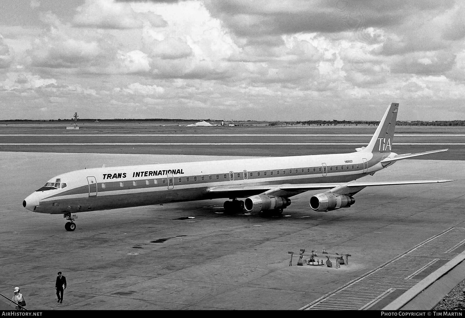 Aircraft Photo of N8960T | McDonnell Douglas DC-8-61CF | Trans International Airlines - TIA | AirHistory.net #196681