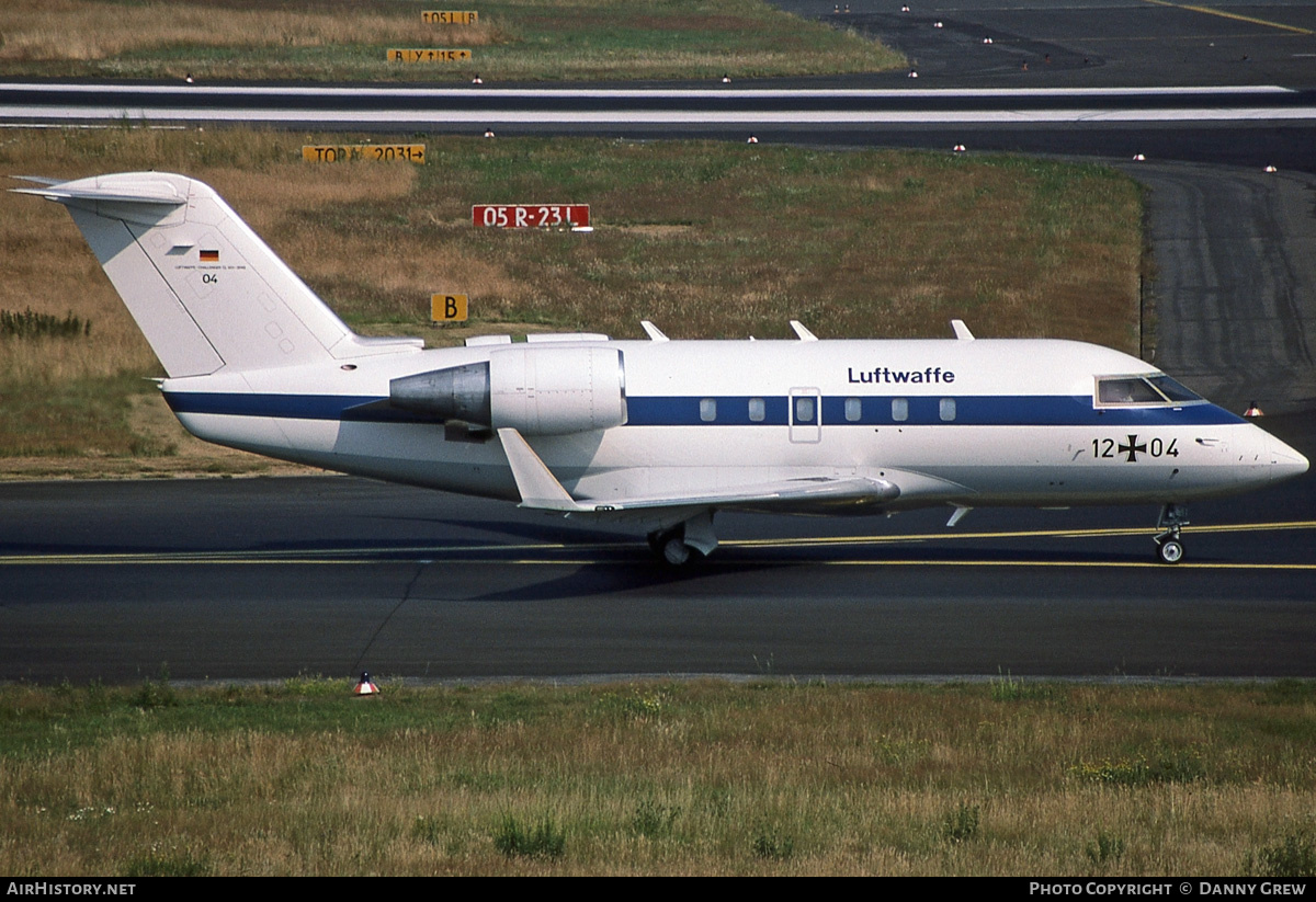 Aircraft Photo of 1204 | Canadair Challenger 601 (CL-600-2A12) | Germany - Air Force | AirHistory.net #196692