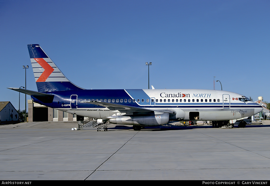 Aircraft Photo of C-GSPW | Boeing 737-275C/Adv | Canadian North | AirHistory.net #196709