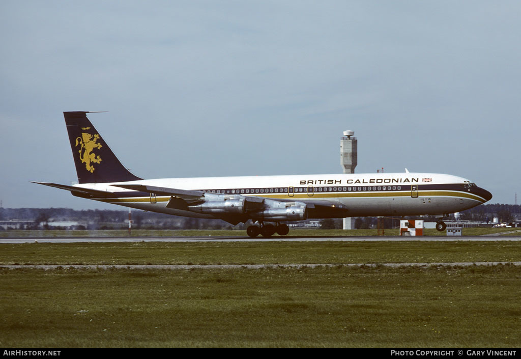 Aircraft Photo of G-BDSJ | Boeing 707-338C | British Caledonian Airways | AirHistory.net #196711