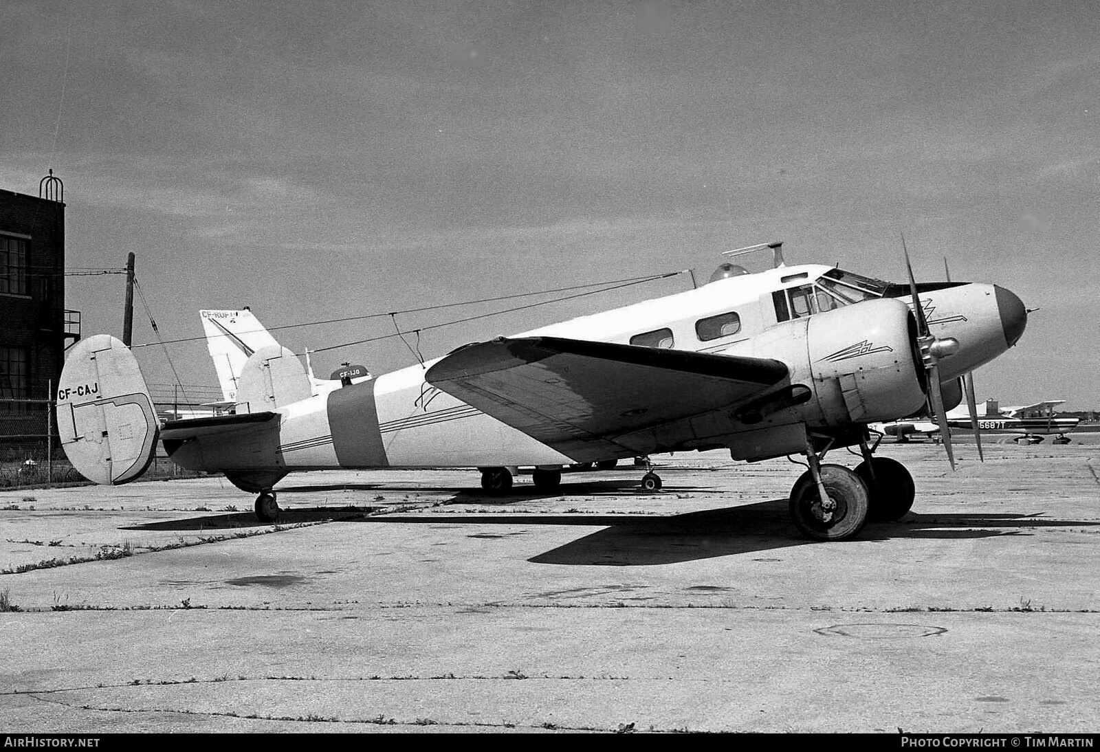 Aircraft Photo of CF-CAJ | Beech Expeditor 3N | AirHistory.net #196722