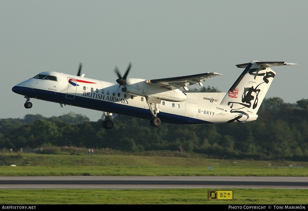 Aircraft Photo of G-BRYY | Bombardier DHC-8-311Q Dash 8 | British Airways | AirHistory.net #196745