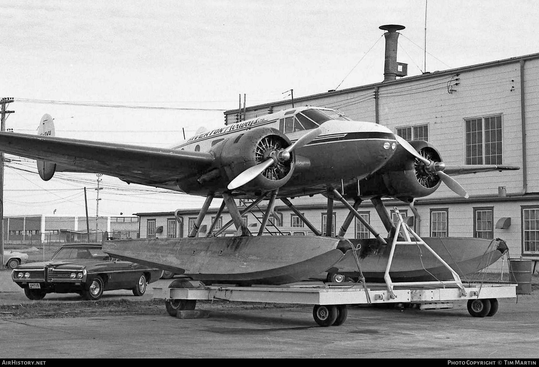 Aircraft Photo of CF-OWU | Beech C-45H Expeditor | Ilford Riverton Airways | AirHistory.net #196766