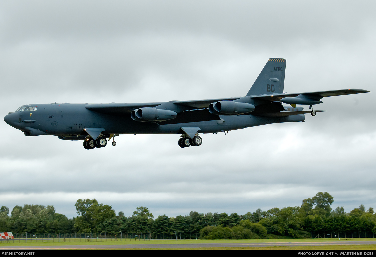 Aircraft Photo of 61-0017 / AF61-017 | Boeing B-52H Stratofortress | USA - Air Force | AirHistory.net #196770