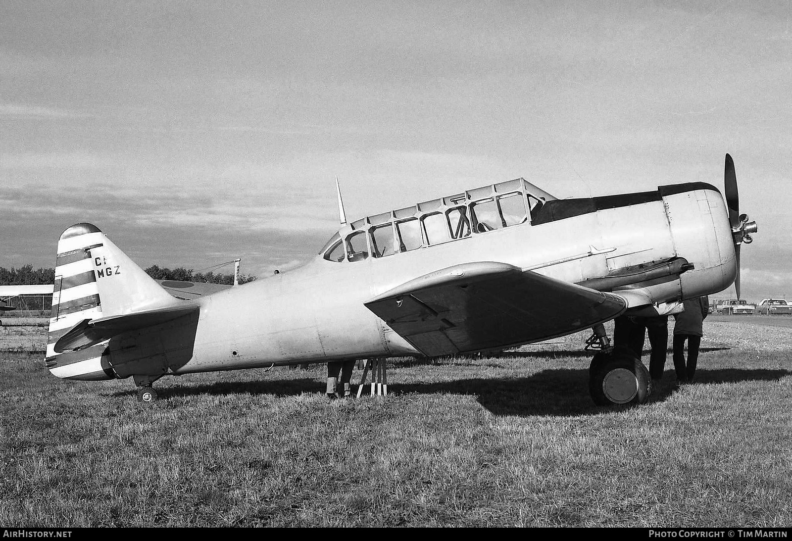 Aircraft Photo of CF-MGZ | North American AT-6C Texan | AirHistory.net #196783