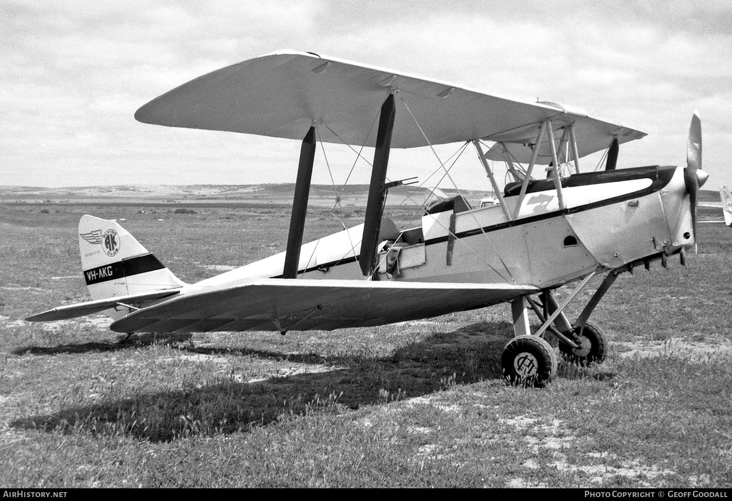 Aircraft Photo of VH-AKG | De Havilland D.H. 82A Tiger Moth | AeroKair Flying Club | AirHistory.net #196788