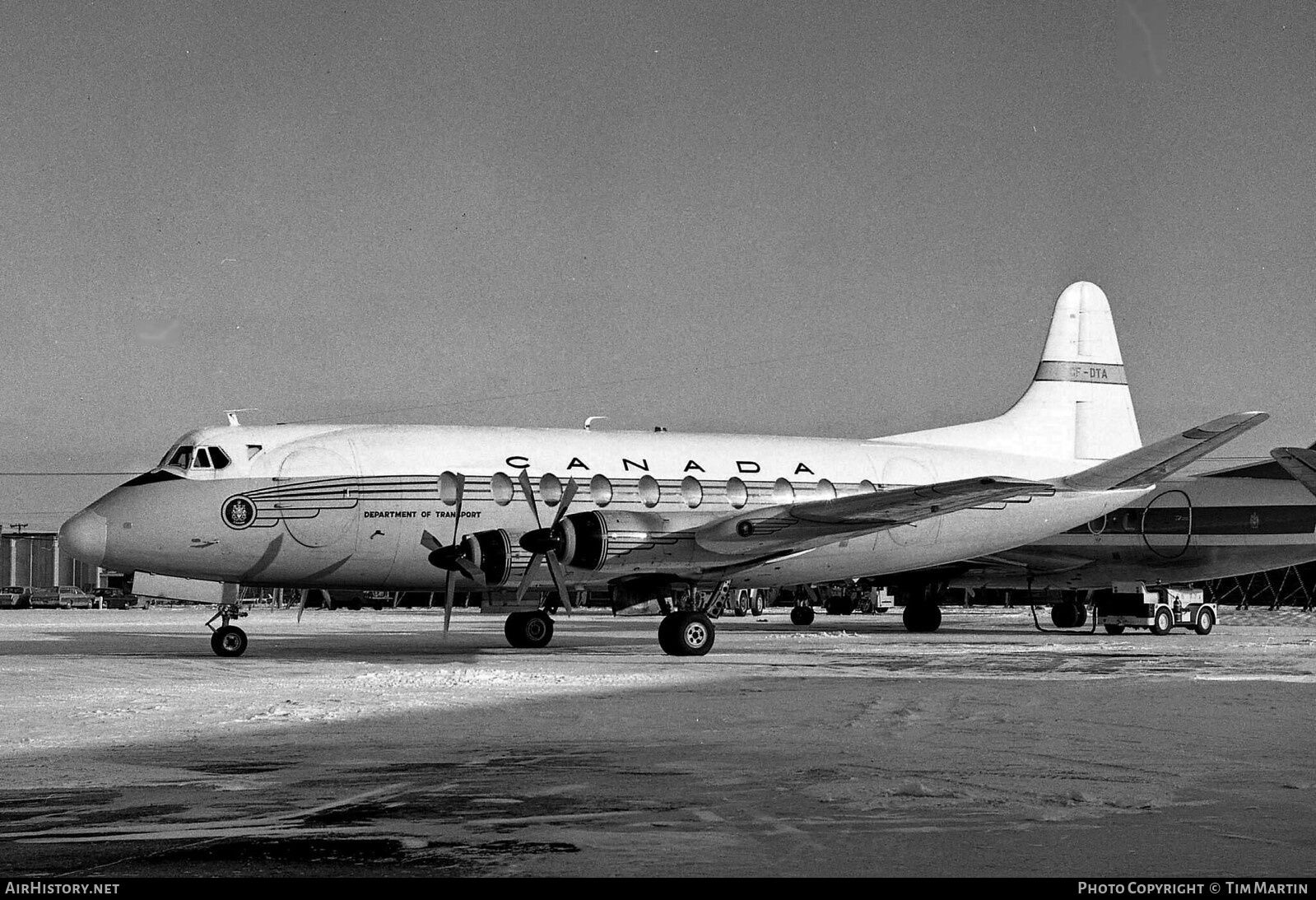 Aircraft Photo of CF-DTA | Vickers 797D Viscount | Department of Transport | AirHistory.net #196795