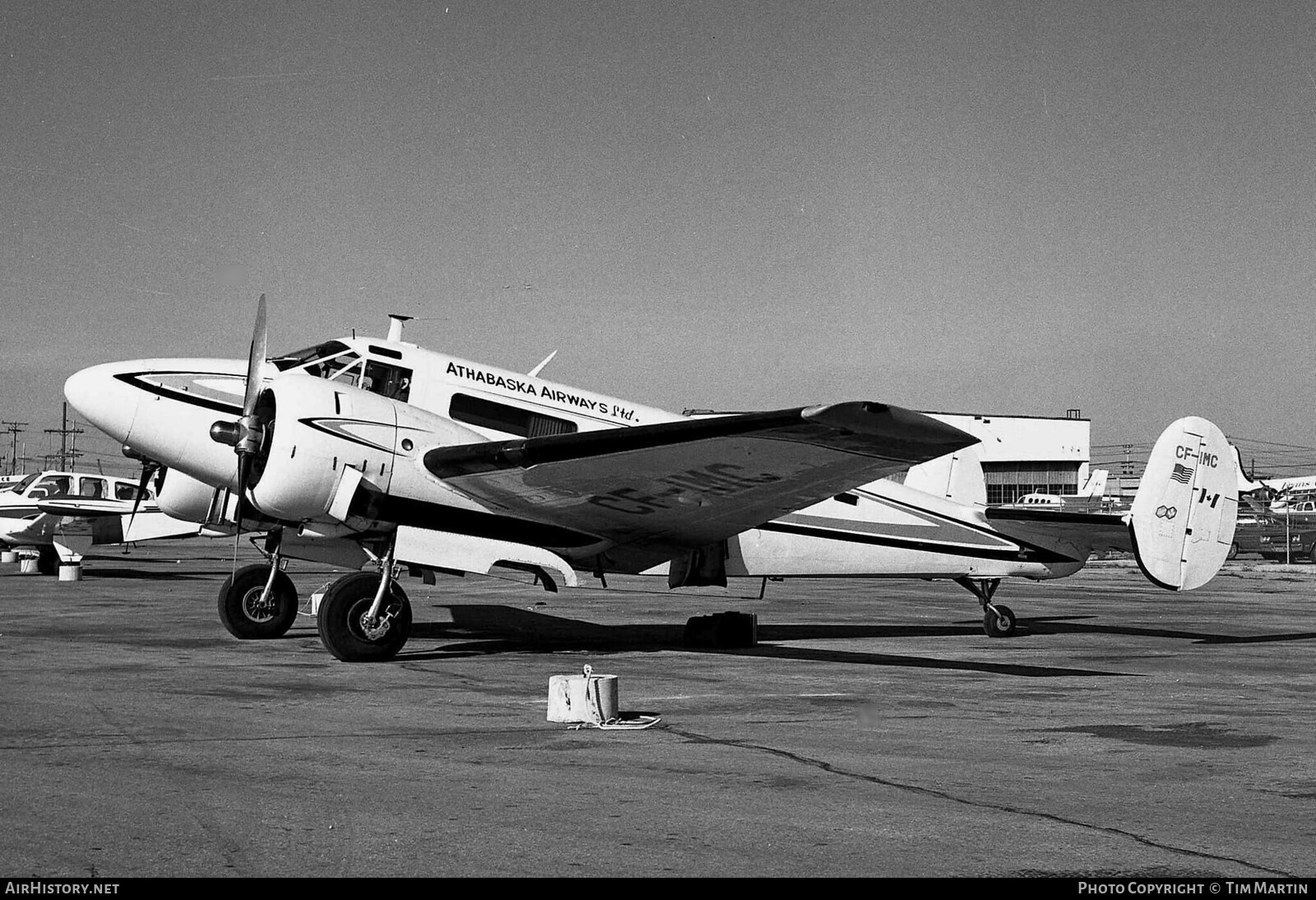 Aircraft Photo of CF-IMC | Beech C-45G Expeditor | Athabaska Airways | AirHistory.net #196814