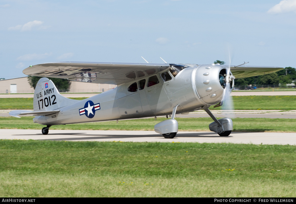 Aircraft Photo of N1ZB / 17012 | Cessna LC-126C (195) | USA - Army | AirHistory.net #196816