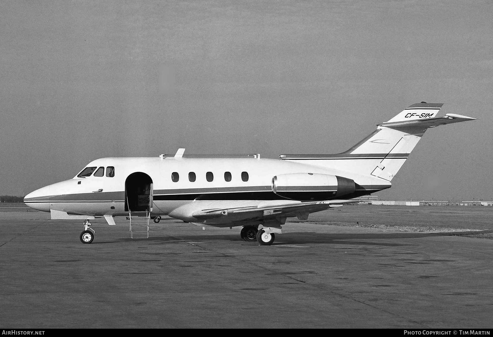 Aircraft Photo of CF-SIM | Hawker Siddeley HS-125-1A | AirHistory.net #196827