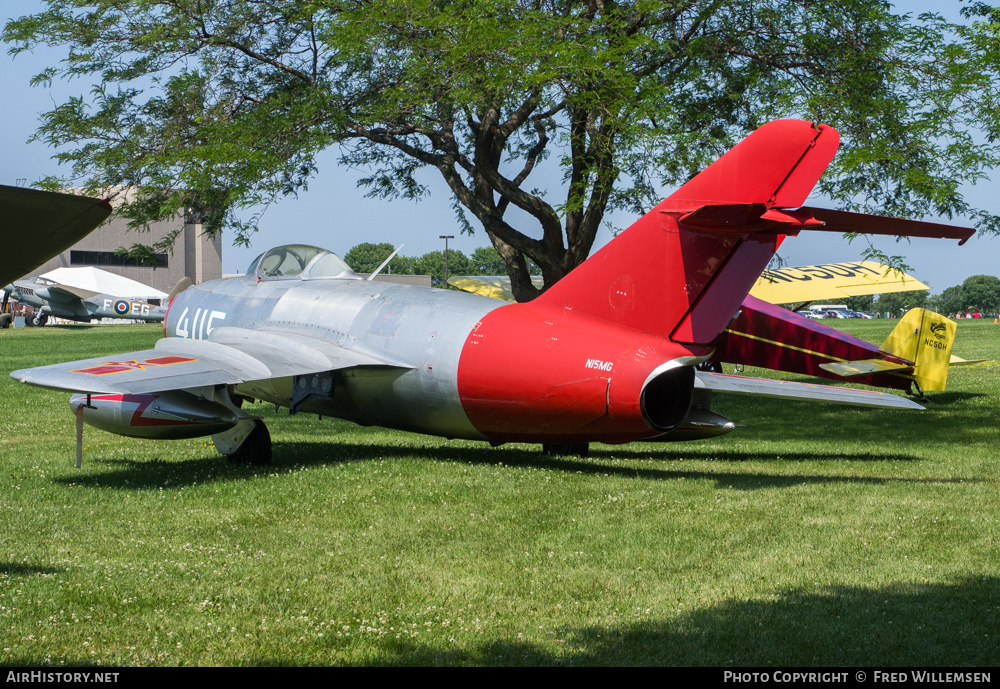 Aircraft Photo of N15MG / 4115 | Mikoyan-Gurevich MiG-15bis | China - Air Force | AirHistory.net #196830