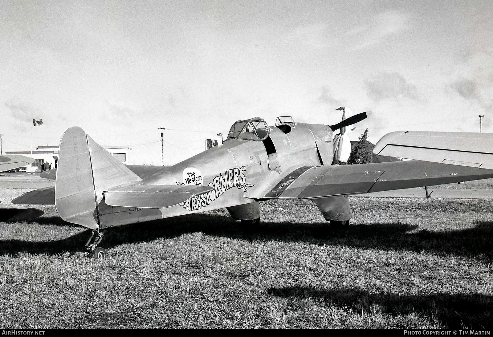 Aircraft Photo of CF-AUV | Miles M.2W Hawk Trainer | Western Canadian Barnstormers | AirHistory.net #196831