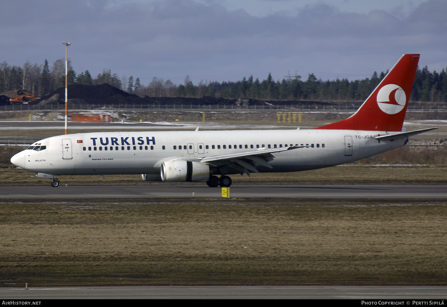 Aircraft Photo of TC-JGA | Boeing 737-8F2 | Turkish Airlines | AirHistory.net #196840