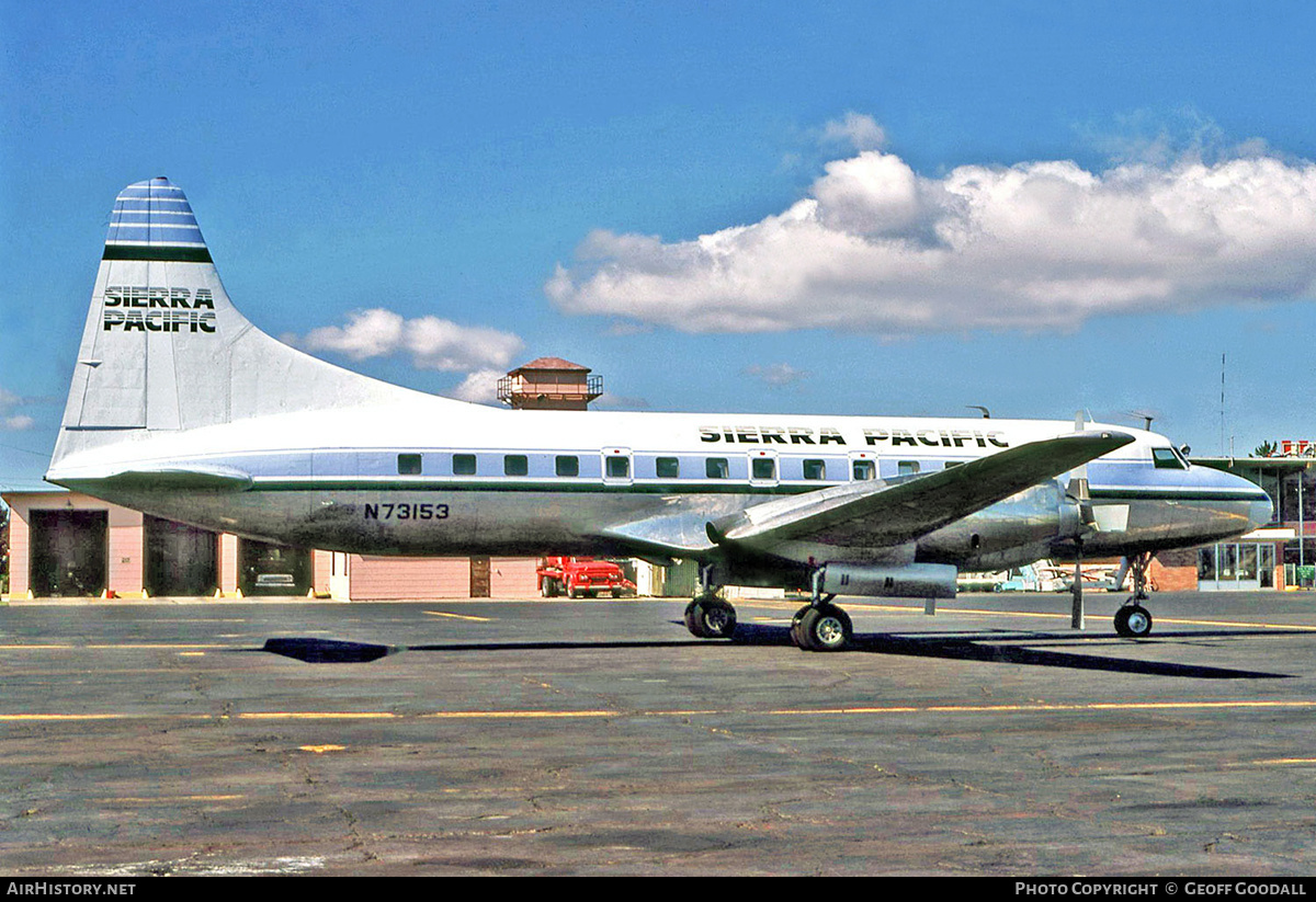 Aircraft Photo of N73153 | Convair 580 | Sierra Pacific Airlines | AirHistory.net #196842