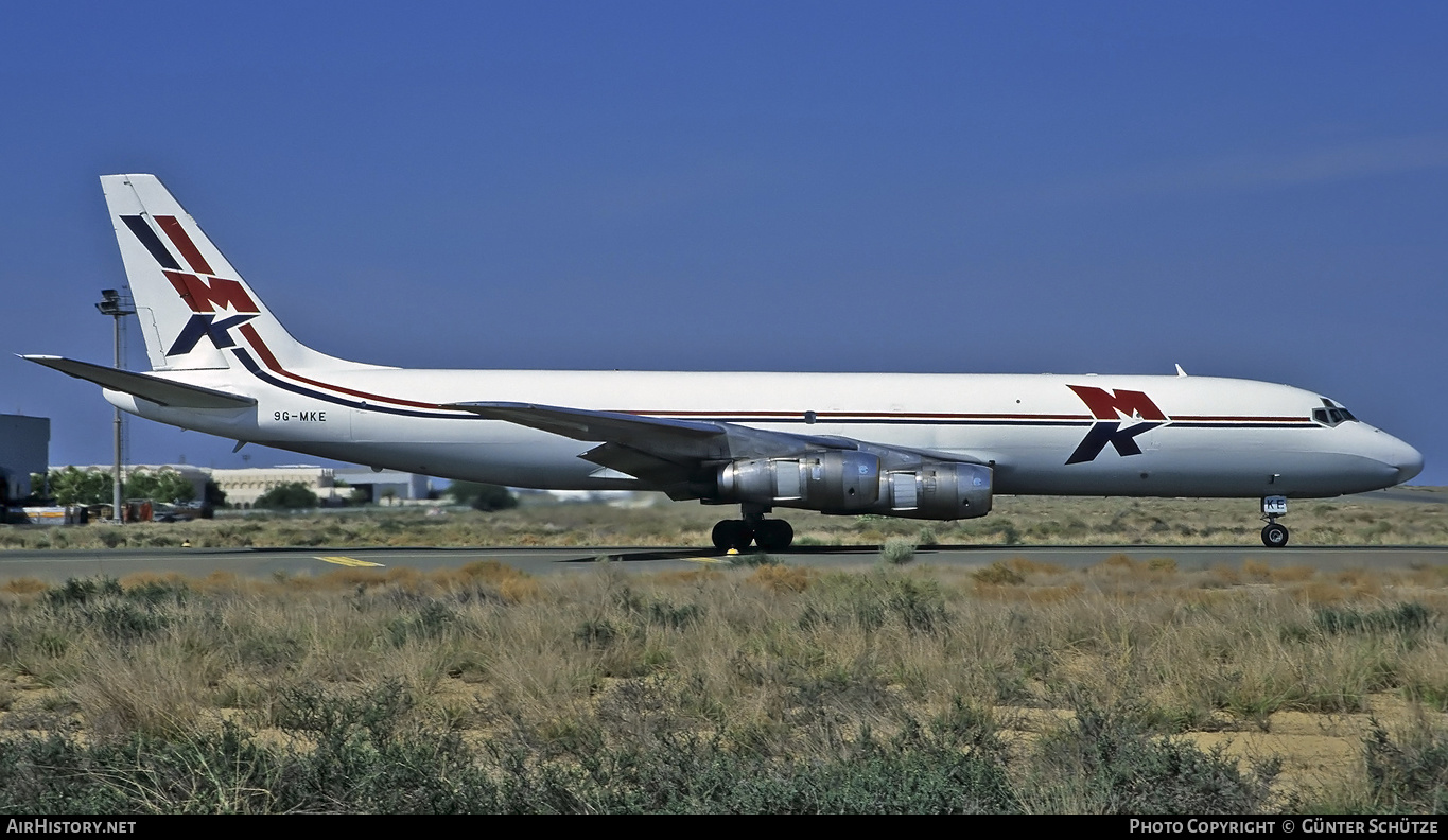 Aircraft Photo of 9G-MKE | Douglas DC-8-55(F) | MK Airlines | AirHistory.net #196847