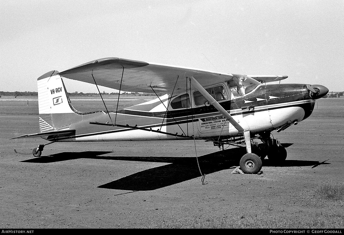Aircraft Photo of VH-RGV | Cessna 180C | Boccon Air | AirHistory.net #196854