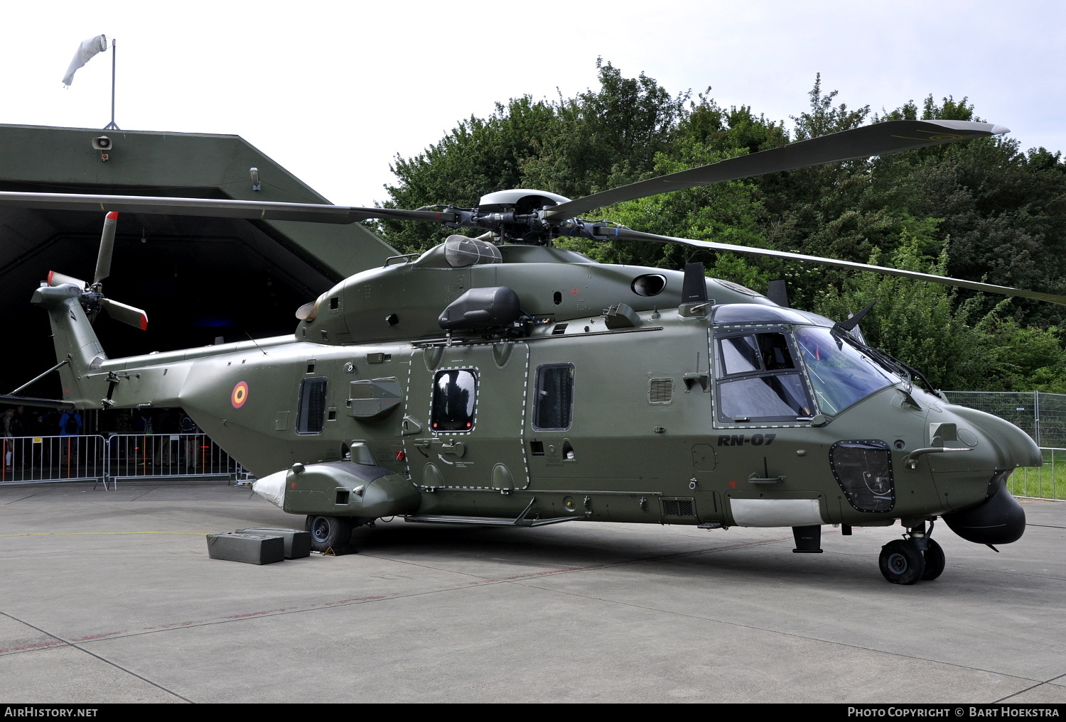 Aircraft Photo of RN-07 | NHI NH90 TTH | Belgium - Air Force | AirHistory.net #196861