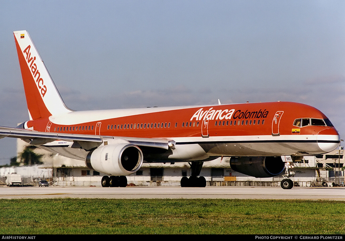 Aircraft Photo of N987AN | Boeing 757-23A | Avianca | AirHistory.net #196892